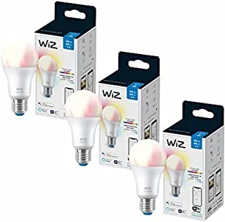 Wiz Smart Bulb Tunable 3 Color A60 Led, Pack Of 2