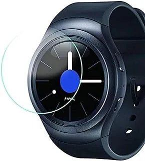 لهاتف Samsung Gear S2 واقي شاشة زجاجي مقاوم للكسر ورقيق من الكريستال