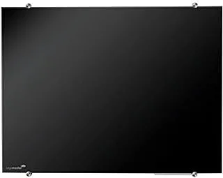 Legamaster Magnetic Glassboard for meeting rooms, Black, 90x120cm, Ref: 7-104654