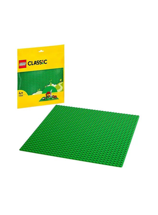 LEGO 6384598 LEGO 11023 Classic Green Baseplate Building Toy Set (1 Pieces) 4+ Years