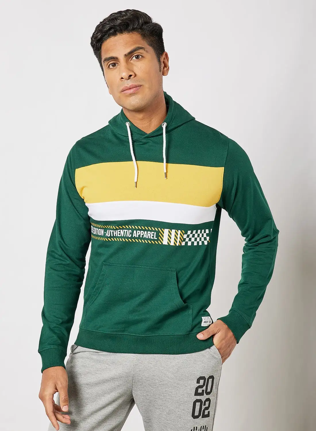 ABOF Regular Fit Sweatshirt Green