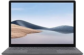 Microsoft Surface Laptop 4 [5Bt-00126] ، كمبيوتر محمول بشاشة تعمل باللمس ، شاشة 13.5 بوصة Pixel Sense ، معالج Intel Core I5-1135G7 ، 8 جيجا بايت رام ، 512 جيجا بايت SSD ، Intel Iris Xe Graphics ، Win11 ، Eng-Arb Kb ، أسود