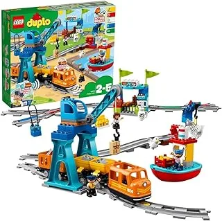 LEGO® DUPLO® Cargo Train 10875 Learning & Education Toys Set; Building Blocks Toy for Toddlers; Gift Toys for Kids (105 Pieces)