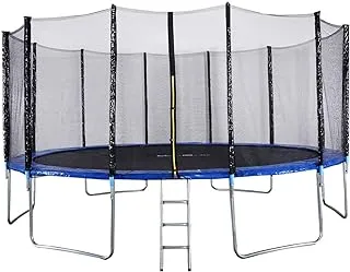 8Ft Trampoline With Enclosure & Ladder 38 * 1.5Mm @Fs