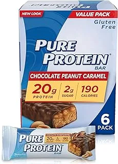 Pure Protein Chocolate Peanut Caramel, 50 Gm, Pack Of 6