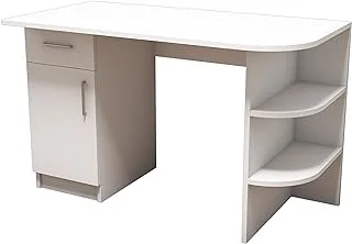 Bravo Goldi Studying Desk, White - 75 Cm X 120 Cm X 60 Cm