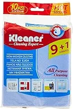 LIAO Kleaner Non-Woven Cloth Cleaning Wipe (Pack of 10) 18x20cm