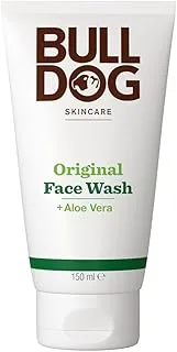 Bull Dog Original Skin Care Face Scrub for Men-Contains aloe vera,camelina oil, green tea, Shea Butter,Olive Seed-Deep Cleansing-Smoothing-Exfoliating-Dry Skin Cell Renewal-125ML -Gifting Essentials