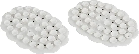 Prestige Soap Holder Set, 2 Pieces, White