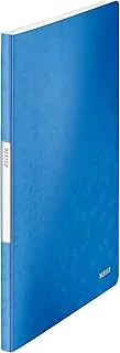 Leitz Wow Display Book A4 20 Pockets Blue