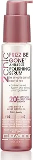 Giovanni 2Chic Frizz Be Gone Anti-Frizz Polishing Serum, 2.75 Oz, (Shea Butter + Almond Oil)