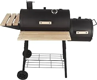 Royalford Barbecue Stand With Grill, Rf10370 | | Premium Quality Iron Construction | Barbecue Grills With Wheels |Ideal For Camping, Backyard, Patio, Balcony Family Party