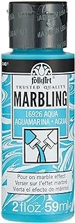 Folkart Marbling Paint Water Based Aqua Color