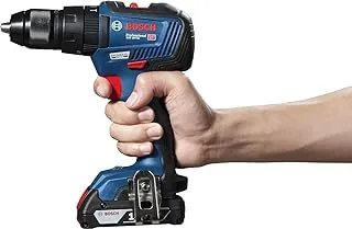 Bosch Professional Cordless Combi GSB 18V-50 Brushless with 2x2.0 Ah. Batterry, Robust brushless motor | Model: 06019H51L0 with 1 year warranty