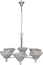 Al Masah Crystal Six Inverted Pyramid Chandelier - Cha00758