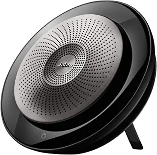 هاتف Jabra Speak 710 - مكبر صوت محمول معتمد للاتصالات الموحدة مع محول Bluetooth و USB - قم بالتوصيل بأجهزة الكمبيوتر المحمولة والهواتف الذكية والأجهزة اللوحية. حزمة البيع بالتجزئة