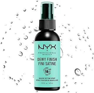 NYX PROFESSIONAL MAKEUP Long Lasting Makeup Setting Spray, Dewy Finish, 60 ml