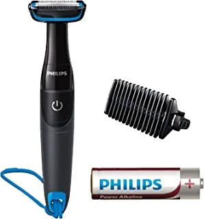 Philips Bodygroom Series 1000 Body Groomer For Men Bg102416, 2 Years Warranty, Black