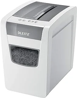 Leitz Iq Home Office Slim Shredder, White, 10 Sheets Wow80010000