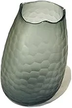 Dubai Garden Centre Vase, 29 cm Height, Skew Grey