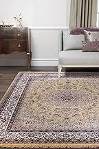 Al Salem Carpet Zarabi Collection Carpet Classic Tradition Area Rug 200 Cm X 290 Cm Gold