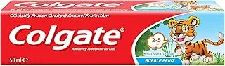 the Colgate Store Colgate Toothpaste Kids Tp 2-5 Years Bubblefruit, 50 Ml