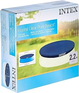 Intex Easy Set Pool Cover - 28020, Navy Blue