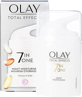 Olay Face Moisturizer Total Effects 7Inone Firming Night Cream With Vitamin B3, 50G