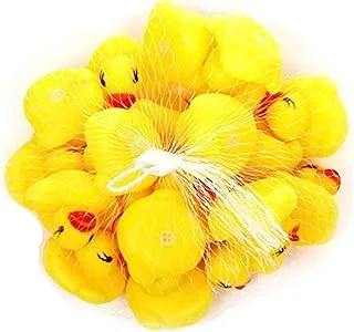 Other 20 /Lot Baby Floating Squeaky Rubber Ducks Kids Bath Toys For Children Boys Girls Water Swimming Pool Fun Playing Toy