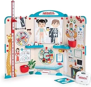 SMOBY - DOCTOR'S OFFICE WITH 65 ACCESSORIES, One Size