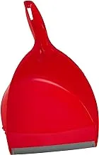 TONKITA DUST PAN WITH RUBBER EDGE, TK509, RED