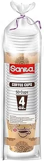 Sanita Paper Cups, 4 Oz 50 Cups