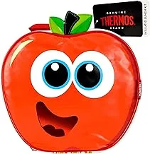 Thermos® Novelty Lunch Bag for School Kids - Fruit Apple| 100% Pvc Free With Peva Linings | Temperature Retention Performance | Zippered Opening For Easy Access| 3 Years+