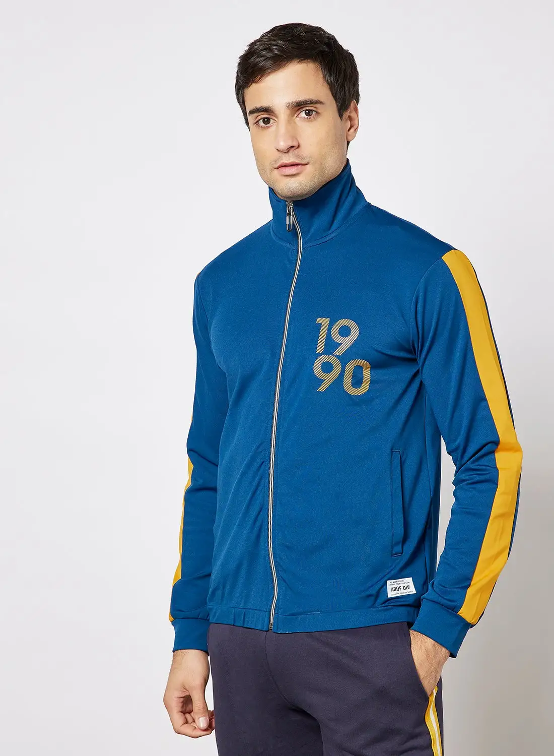 ABOF Active Wear SweatShirt أزرق فرنسي