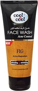 Cool & Cool Acne Control Face Wash for Men, 75 ml