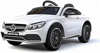 Megastar Licensed Ride On Mercedes C63 Coupe 12 V - White