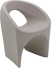 Tramontina Jet Armchair in Concrete-Colored Polyethylene