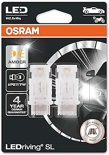 OSRAM LEDriving SL, ≜ P27/7W, Signal lights, Amber, LED Retrofit, off-road use only, Blister (2 lamps)