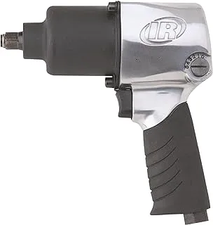 Ingersoll Rand 231C 1/2” Drive Air Impact Wrench – Lightweight, Max 600 ft-lbs Torque Output, Adjustable Power, Twin Hammer, Silver, 3.4 x 8.2 x 8.8 inches