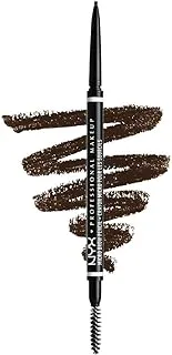 NYX Professional Makeup Eyebrow Pencil, Dual Ended With Mechanical Brow Pencil And Spoolie Brush, Vegan Formula, Micro Brow Pencil, Espresso