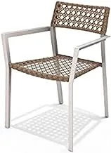 INFLUENCE - INSPIRATION DINING ARMCHAIR BLANC/NATURAL WICKER