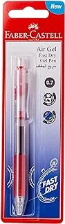 FABER-CASTELL AIR GEL 0.7MM BLISTER OF 1PC RED