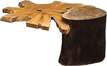 Dubai Garden Centre Log Wood Coffee Table