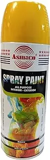 Asmaco Spray Paint Yellow 400ml 0.30 Liters 3270