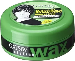 Gatsby Hair Styling Wax Loose & Flow | Creates a Three-Dimensional Style With Twists and Flicks | 75gm