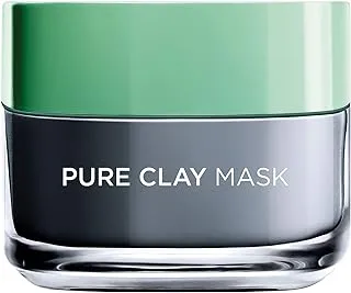 L'Oréal Paris, Face Mask, Detoxifies & Clarifies, Pure Clay, 50 ml