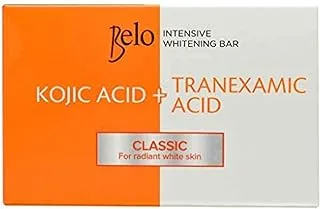 Belo Intensive Kojic and Tranexamic Acid Whitening Bar, 65 gm, Pack of 1