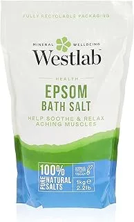 Westlab 100% Pure Reviving Epsom Salt, 1 Kg