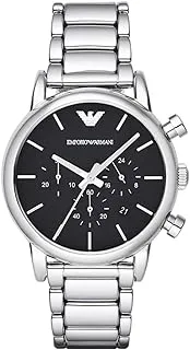 Emporio Armani Men's Chronograph Dress Watch With Quartz Movement