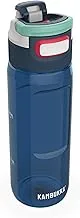 Kambukka Elton Bpa Free, Water Bottle, Sports Water Bottle, Travel Mug, Leak Proof, Dishwasher Safe, Easy Grip, Tritan Body Will Not Stain Or Retain Odors, 750ml, Midnight Blue, Kam11-03008